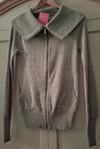 Ladies pineapple cardi grey - pineapple,