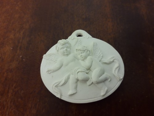 Ceramic cherub baby - ceramic,