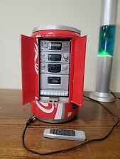 COCA COLA AKURA CD MICRO HI-FI CAN C302 CASSETTE/RADIO/CD PLAYER  For Parts