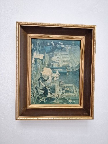 William hogarth antique - william, framed