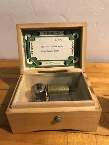 Vintage thorens music box - vintage,