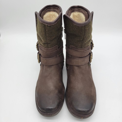 Ugg simmens brown - leather, wool