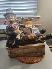 Oboe Clowns Figurines On A