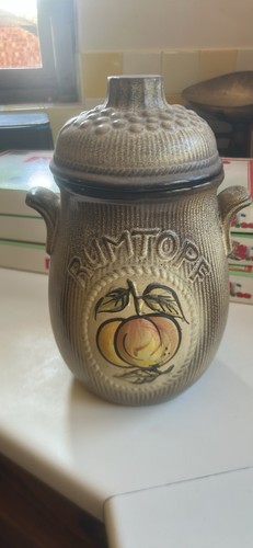 Vintage rumtopf jar - jar, 7x11