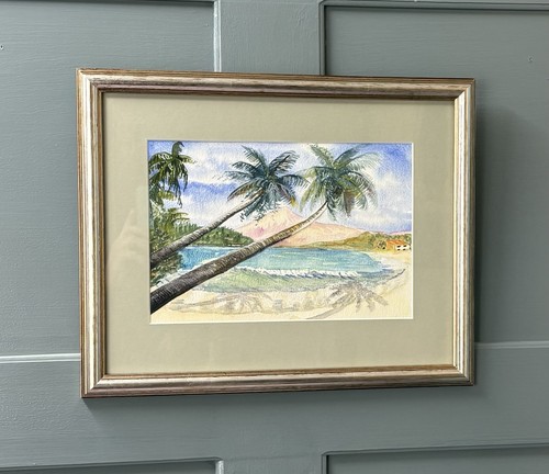 Original framed watercolour - original,
