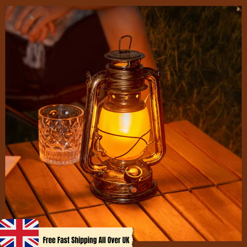 Vintage camping lantern flame - vintage,