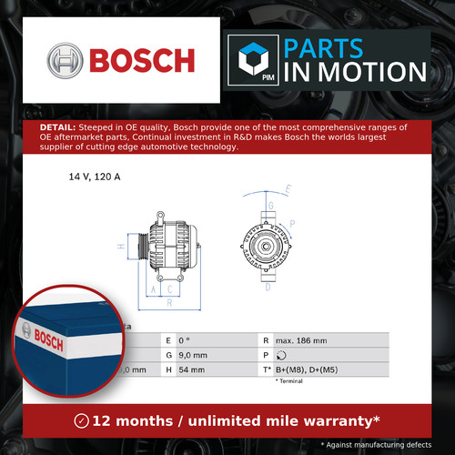 Alternator fits peugeot bipper - alternator,