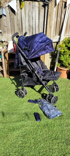Cuggi navy pushchair stroller - pushchair,