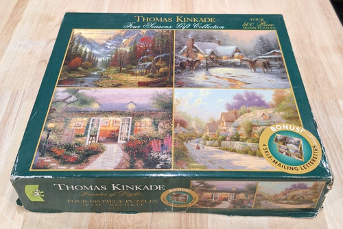 Thomas kinkade four 500 piece - kinkade,