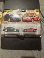 Hot Wheels Premium Alfa Romeo 155 V6 TI and '69 Alfa Romeo 33 Stradale 2 Pack