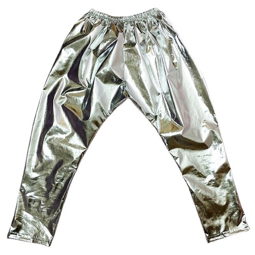 Boys metallic low crotch harem - low,