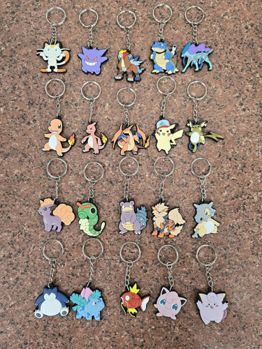 Pokemon keyring variety - pokemon, keyring/20