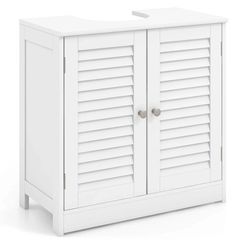 Freestanding bathroom vanity - bathroom,