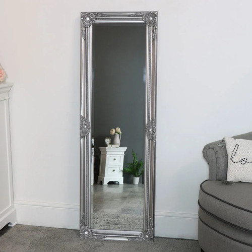Tall silver wall - tall,