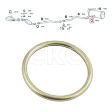 Suzuki Grand Vitara 1.9 (T44) SUV Rear Centre Exhaust Silencer Back Box Gasket