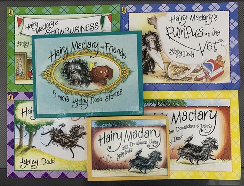 Hairy maclary books - books, x6