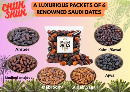 Mixed dates pack 6 - dates,