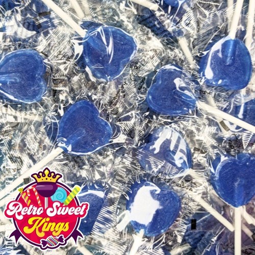 Heart lollipops blue - heart,