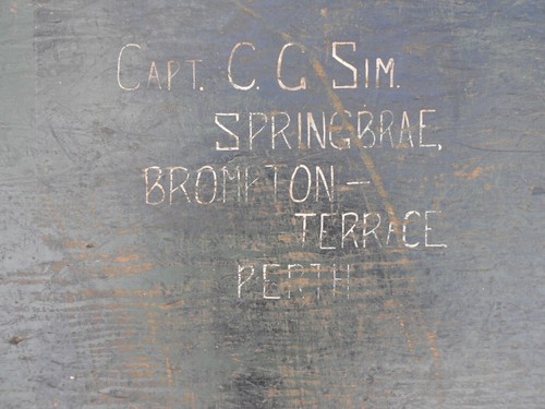 Vintage military small chest