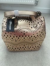 Dune Rose Gold Laser Cut Tote