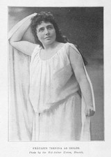 MILKA TERNINA Opera Singer - Antique Print 1901