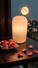 Selenite Ice Mountain Lamp: A