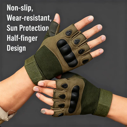 Tactical hard knuckle - hard, half