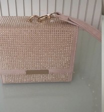 Box Pink Jewelled Wrist Bag