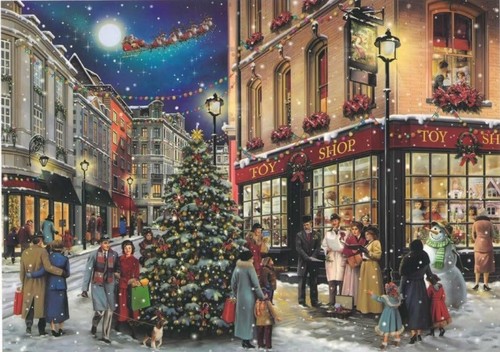 1000 piece jigsaw puzzle merry - piece,