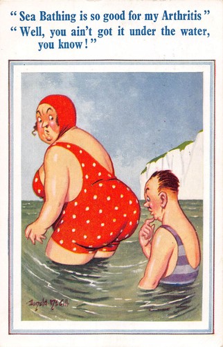 Postcard donald mcgill fat - postcard,