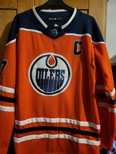 Edmonton Oilers XXXL adult home ice hockey jersey No 97 Connor MC David.