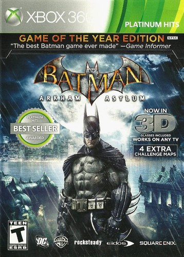 Batman arkham asylum game - batman:,