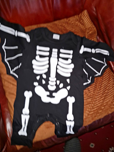 Baby skeleton halloween - baby,