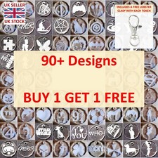 £1 Trolley Token Coin Acrylic - Clear