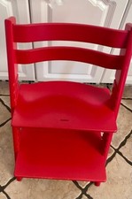 Stokke Tripp Trapp Red High Chair.