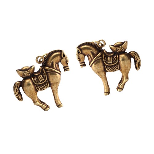Pcs horse ornaments metal - horse,