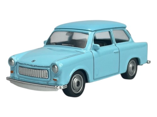 Welly trabant 601 blue 60 - trabant,