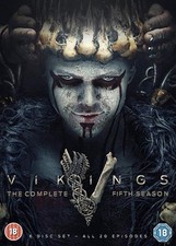 Vikings Complete Season 5 DVD Boxset 6 Disc Box Set