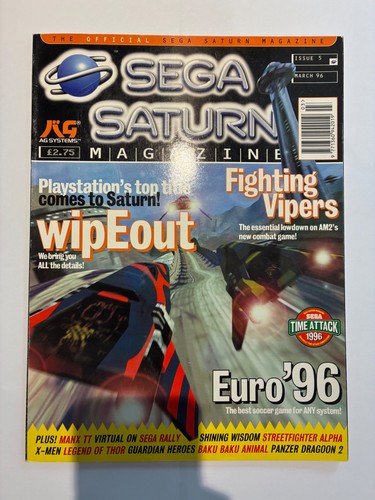 Official sega saturn magazine - sega,