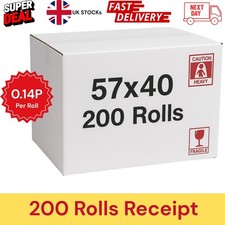 57x40 Thermal Roll Credit Card