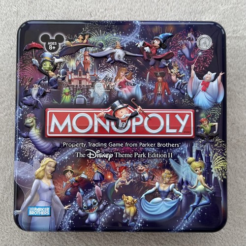 Disney monopoly theme park - monopoly,