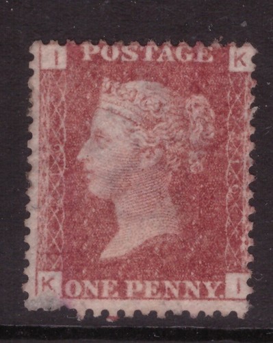 1858 penny red sg43 - 1858,