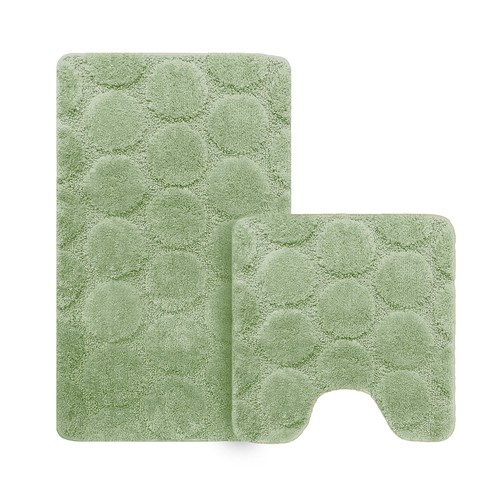 Pebbles bath pedestal mat rug - bath,