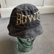 Vintage 1983 David Bowie Serious Moonlight Tour Bucket Hat 80s Rare Official