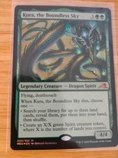 MTG Kura, the Boundless Sky (FOIL) 200 Kamigawa: Neon Dynasty M/NM