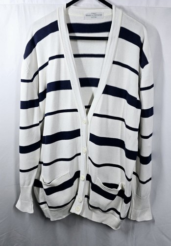 Womens striped cardigan - m&s,