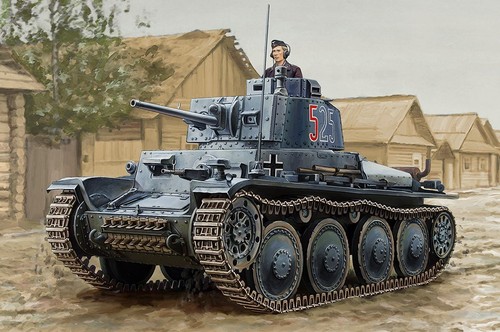 Hobby boss 82603 pzkpfw - hobby, 38(t)