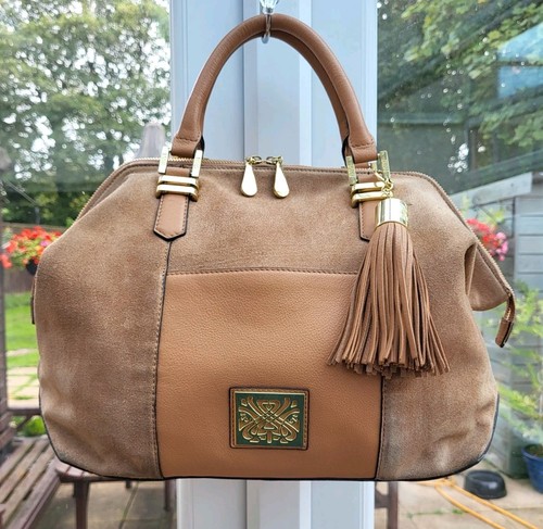 Biba large tan suede - tan, top