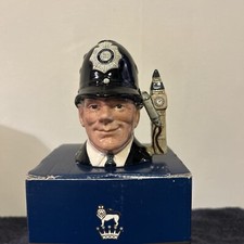 Royal Doulton The London Bobby Small Character Jug in Original Box 