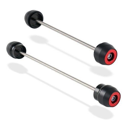 Front rear axle sliders - sliders, crash